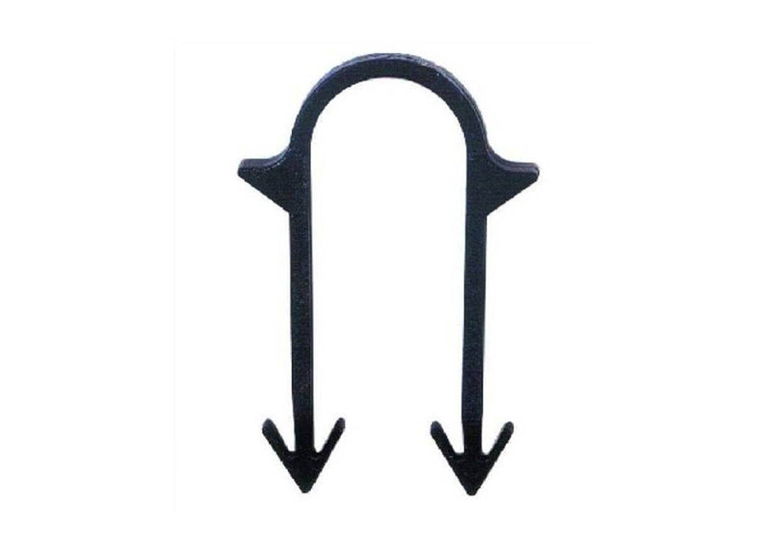 60mm black tacker clips box of 300 for underfloor heating pipe fixing