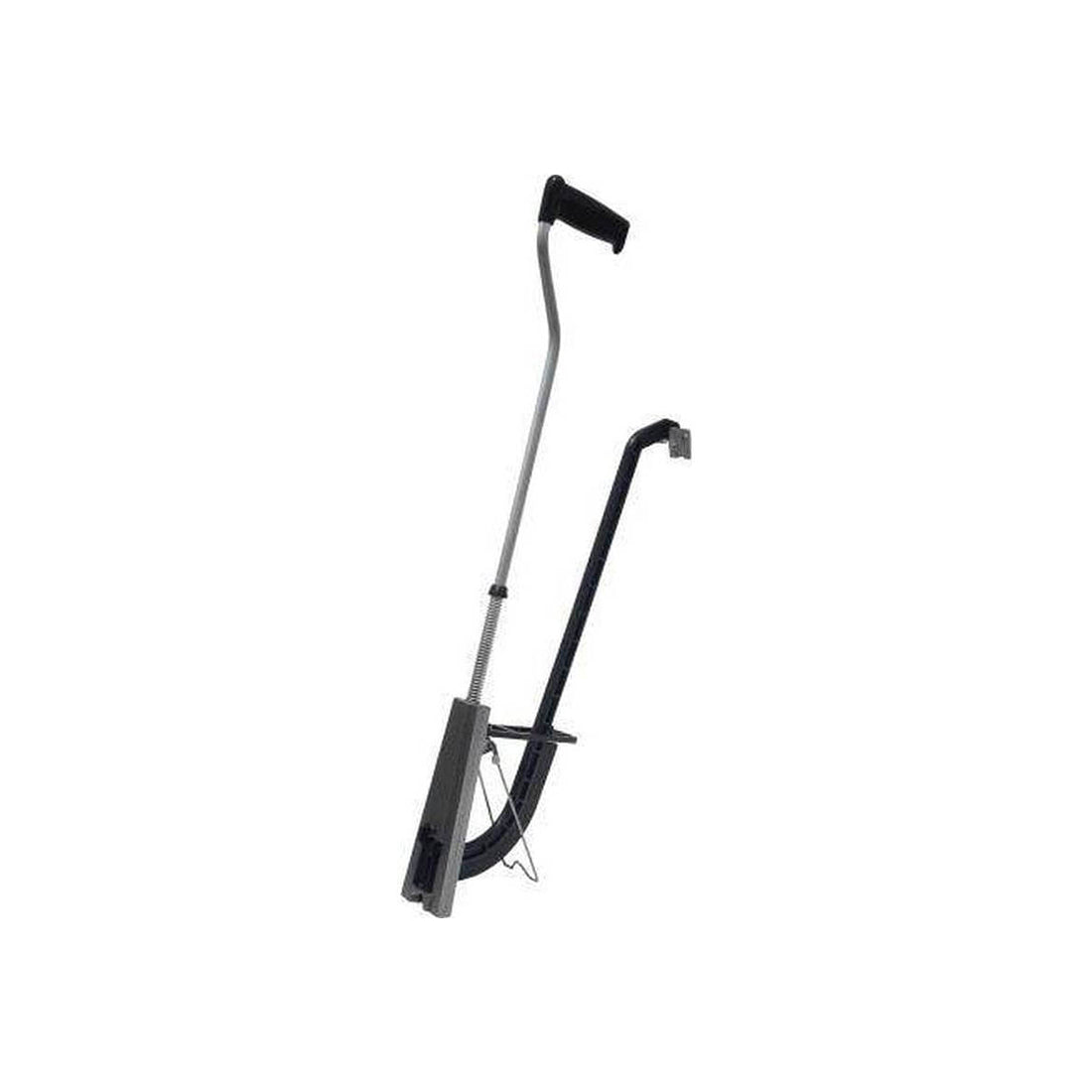 Underfloor heating staple gun tool for securing UFH pipe to insulation panels