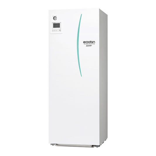 Mitsubishi - 170L R32 1Ph Mono Packaged Cylinder Standard +2kW Boost Heater 