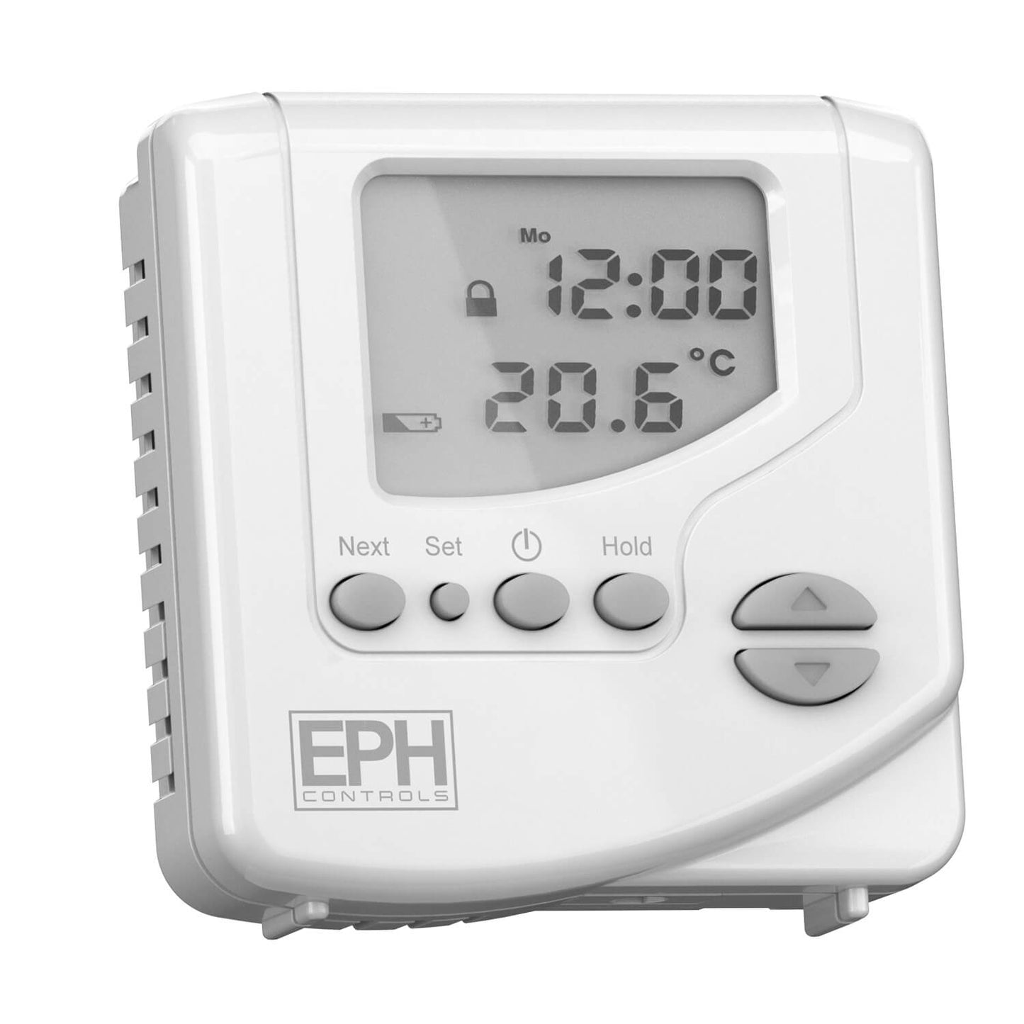 EPH - Digital Room Stat, Programmable, Battery Powered, Surface Mounted