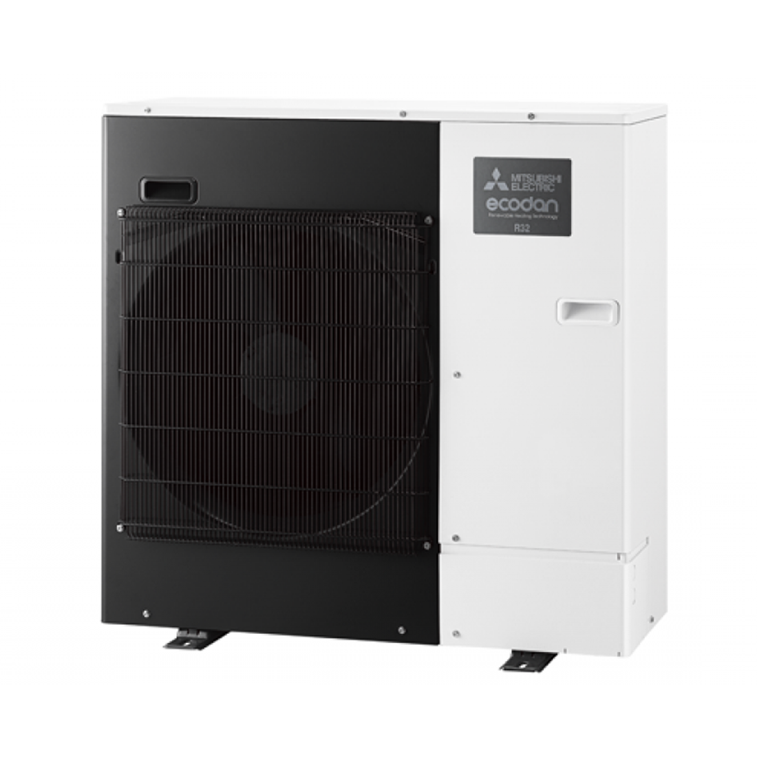 Mitsubishi 5kW monobloc heat pump outdoor unit for small home renewable heating systems