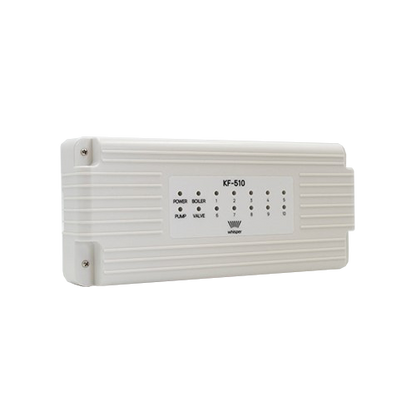 10-zone Whisper KF-510 heating control wiring hub for residential HVAC systems