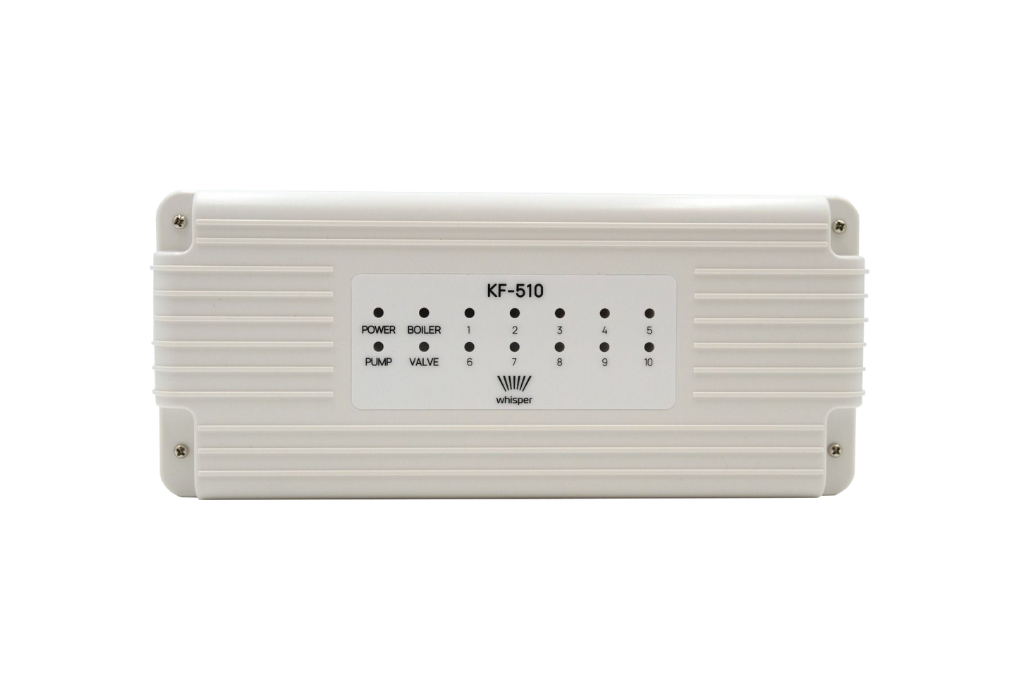 Whisper KF-510 230V kinetic 10-way wiring centre for underfloor heating system zone control